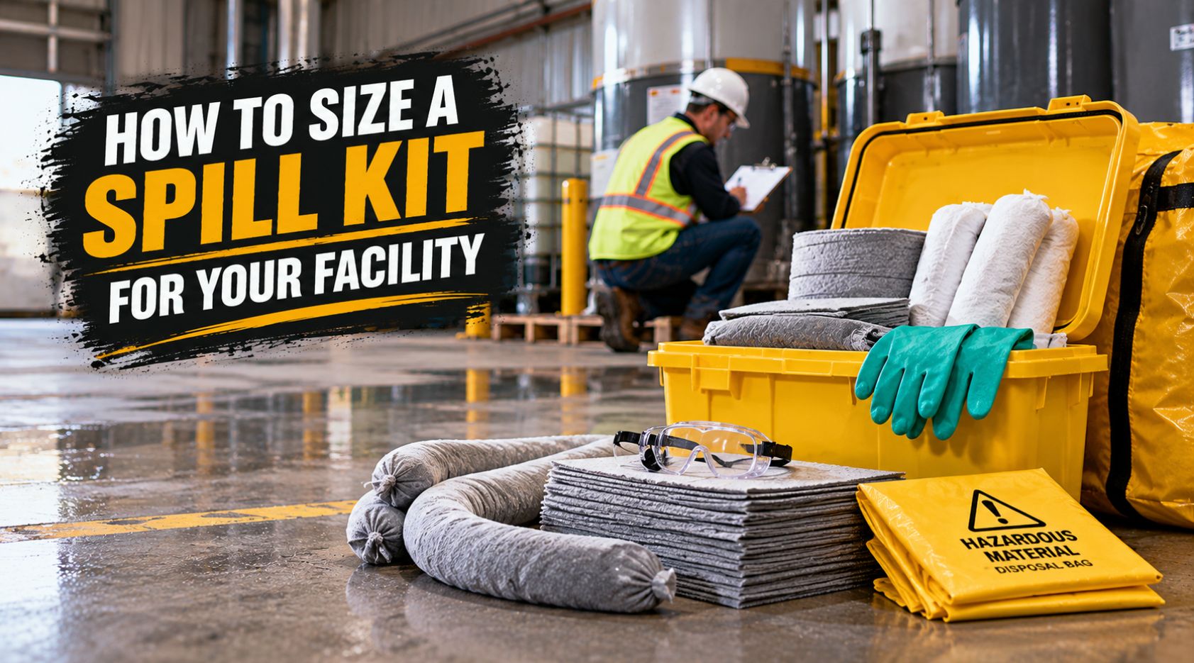 How to Size a Spill Kit for Your Facility (Step-by-Step)